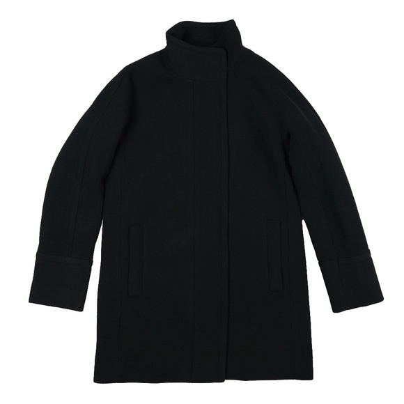 New JCREW City Coat in Black Wool - Picture 2 of 4
